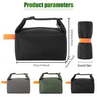 Gambar NIHONMART Tas Bekal Lunch Bag Besar Aluminium Tahan Panas Lunch Cooler Bag Alumunium Foil Tas Makan Serbaguna Thermal Cooler Bag - Tas Lunch Bag - Hitam dari nihonmart.id Kota Cimahi 2 Tokopedia