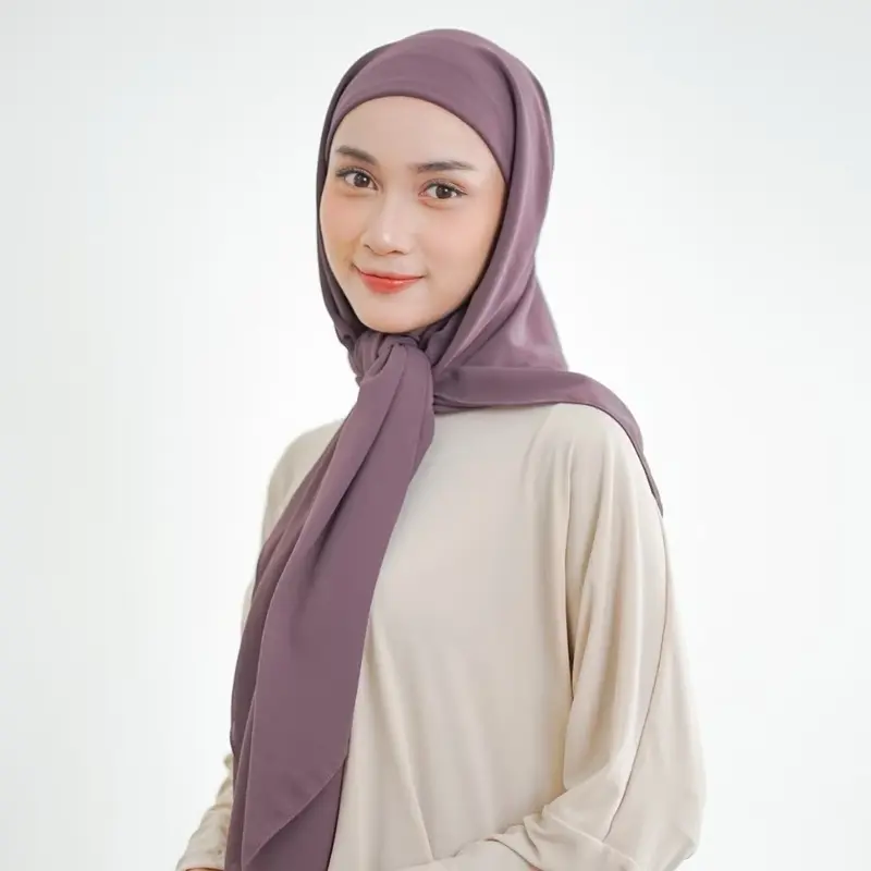 SEGITIGA INNER 1 layer 2in1 Ceruty babydoll ulimate Segitiga Instan Nyaman Cantik Kerudung Muslim Jilbab Empat 1