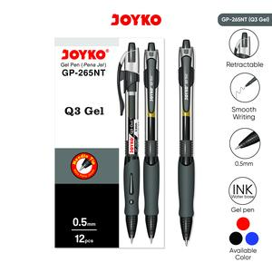 JOYKO Pulpen Gel 1 Pack GP-265NT Q3 Gel 0.5mm Isi 12 Pcs