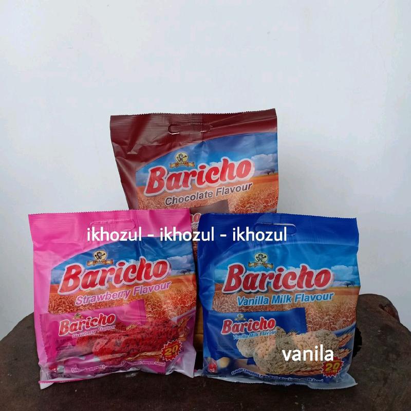 Baricho Isi 20 Rasa Cokelat, Stroberi, dan Vanila, Free Kardus 2