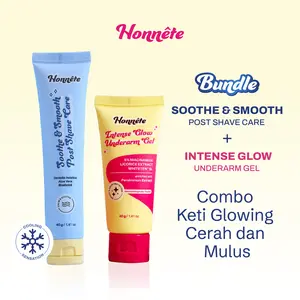 [EXCLUSIVE LIVE] Bundle Intense Glow Underarm Gel & Soothe & Smooth Post Shave Care Perawatan Ketiak - 1 IG + 1 SS
