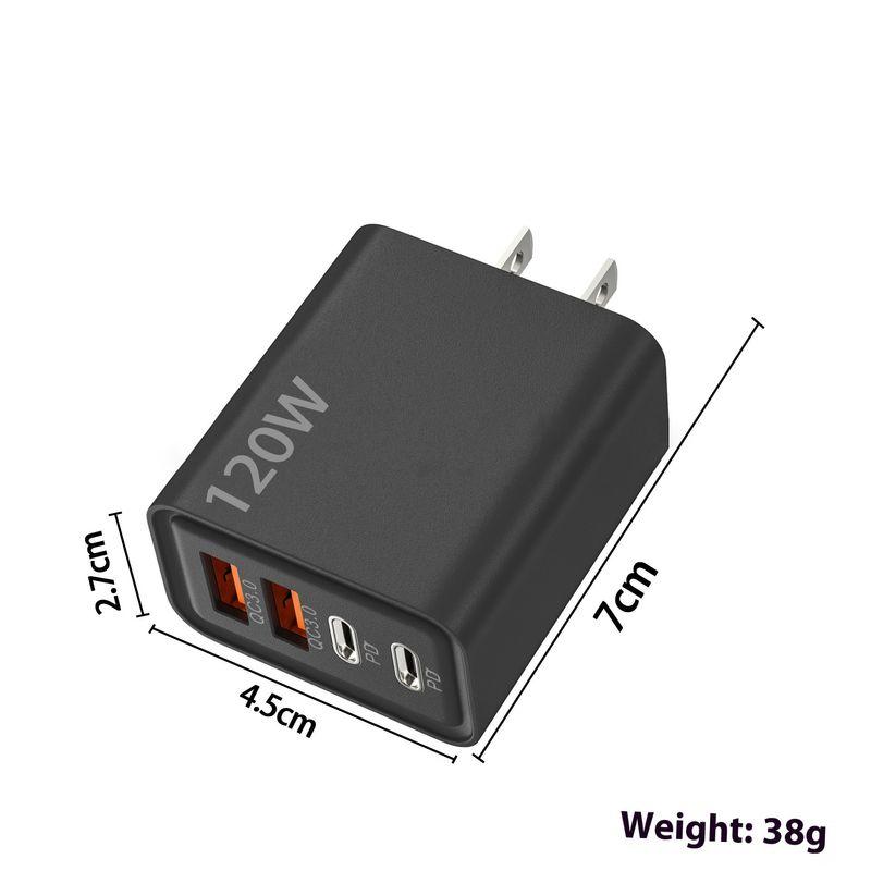 Bộ Sạc Sạc Nhanh Nhiều Cổng 120W Đầu Sạc Điện Thoại Di Động PD + Kép Ty-c