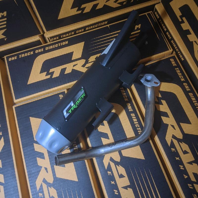 knalpot standar racing copy tzm matic original OTRACK exhaust fullsistem beat scoppy nmax aerox pcx 7