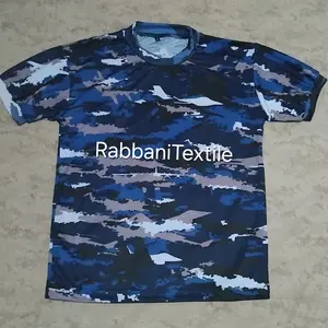 RabbaniTextile Kaos Loreng TNI AU Dryfit PDL Auri Oblong Pria Sport untuk Outdoor dan Sandal