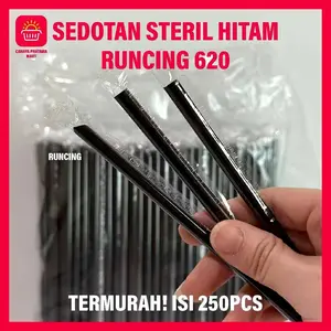 SEDOTAN BUBBLE BOBA STERIL HITAM 12mm isi 100pcs / SEDOTAN BUBBLE HITAM BUNGKUS HIGIENIS Plastik Plastik