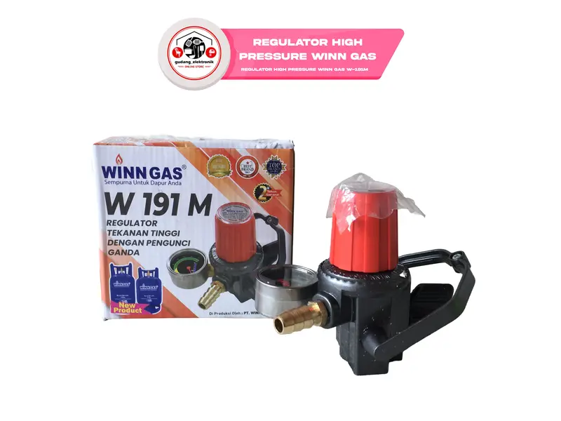 Regulator High Pressure Winn Gas W-191M 0