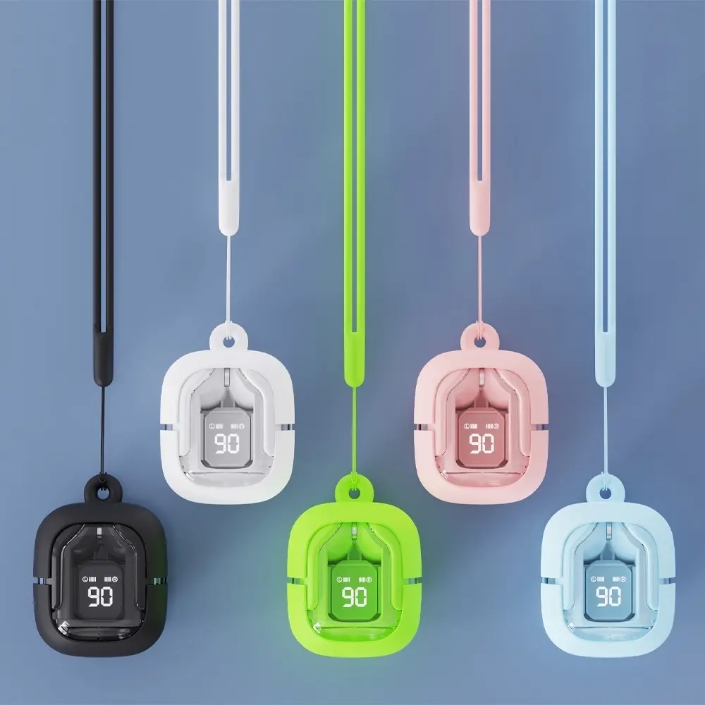 RG TWS A31 ULTRAPODS PRO Transparan Earphone Wireless With Led Power Display Headset Headphone Bluetooth Air 31 HiFi Stereo Bass Earbuds bisa untuk Telepon