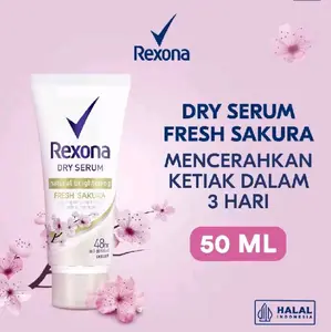 REXONA DEODORANT DRY SERUM BRIGHTENING FRESH SAKURA 50ML