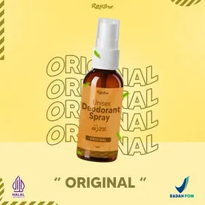 Unisex Deodorant spray tawas Raybre Harga Satuan untuk ketiak bau