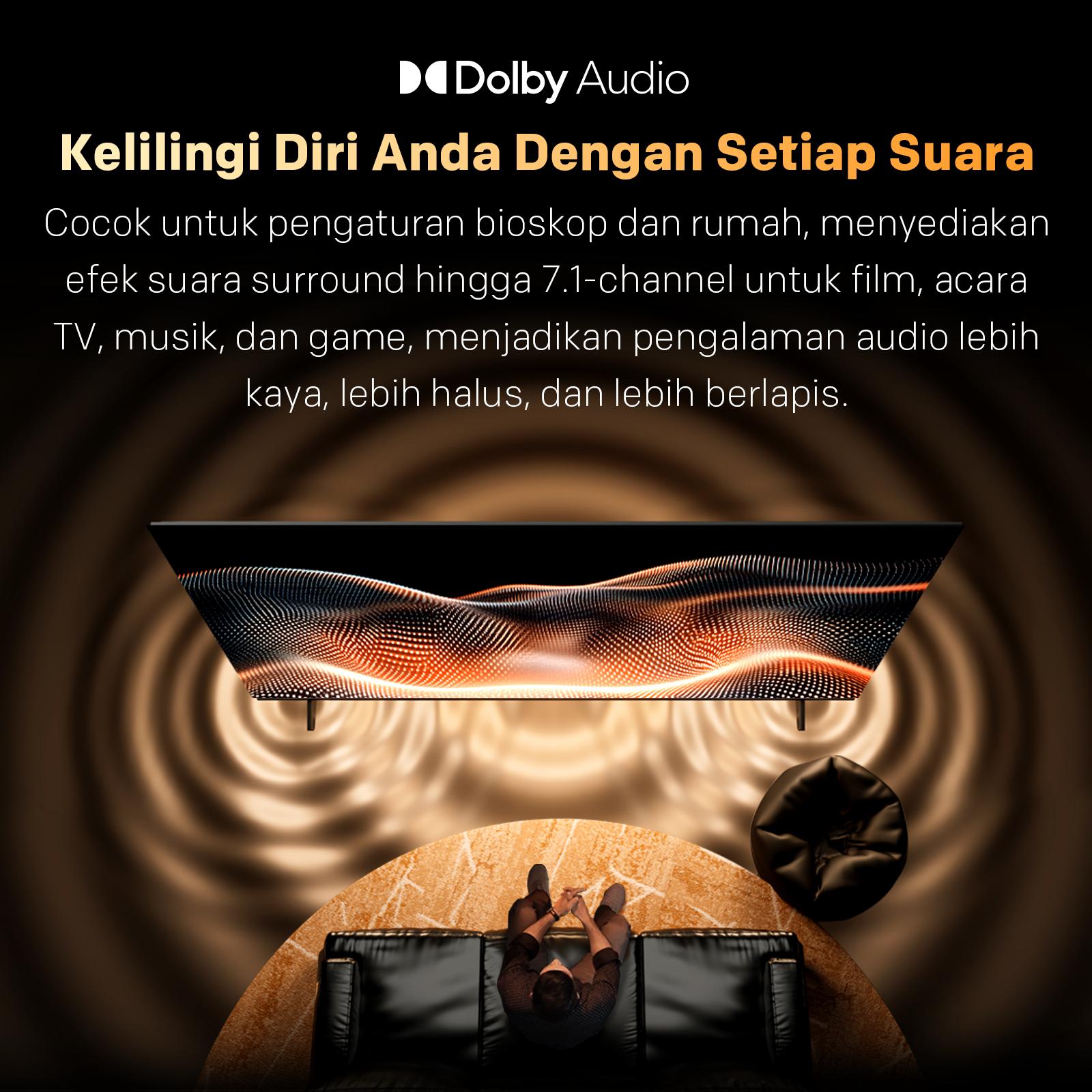 [indrabudimanlbs X COOCAA] COOCAA 32 inch Z55 TV 2K Google TV - 2K HDR 10 - Eye Care 5.0 - Dolby Audio - Multiple Screen Cast