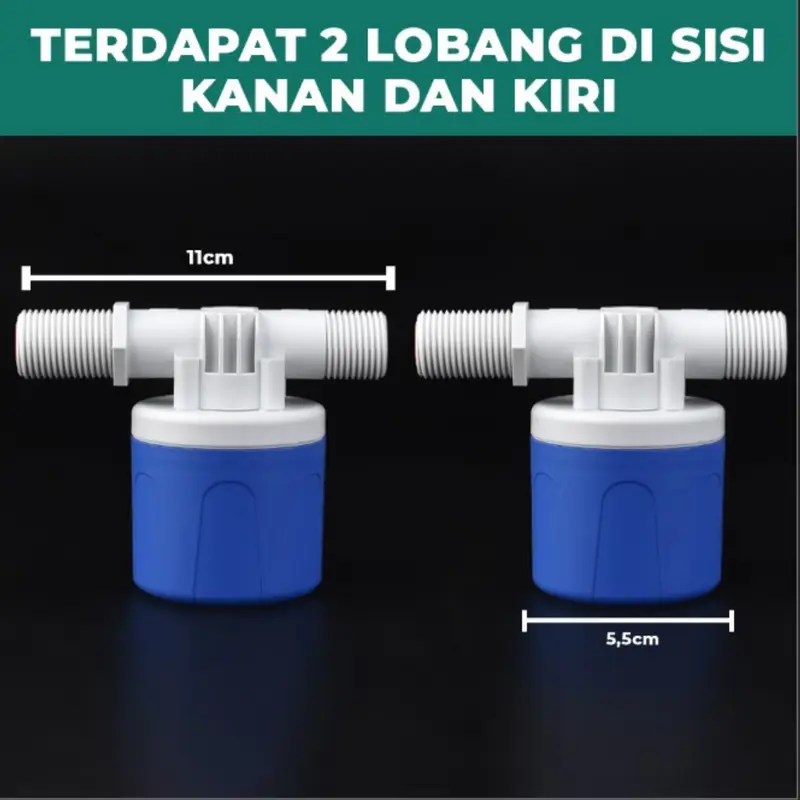 Kran Otomatis Bak Mandi 1/2 3/4 Sensor Keran Tandon Air Pelampung Toren / Pelampung Kran Air Otomatis Pelampung Otomatis 8