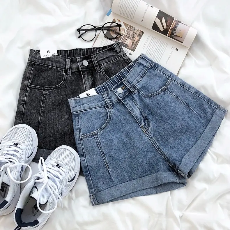 Charlotte - Babel Jeans stretchy Short 0