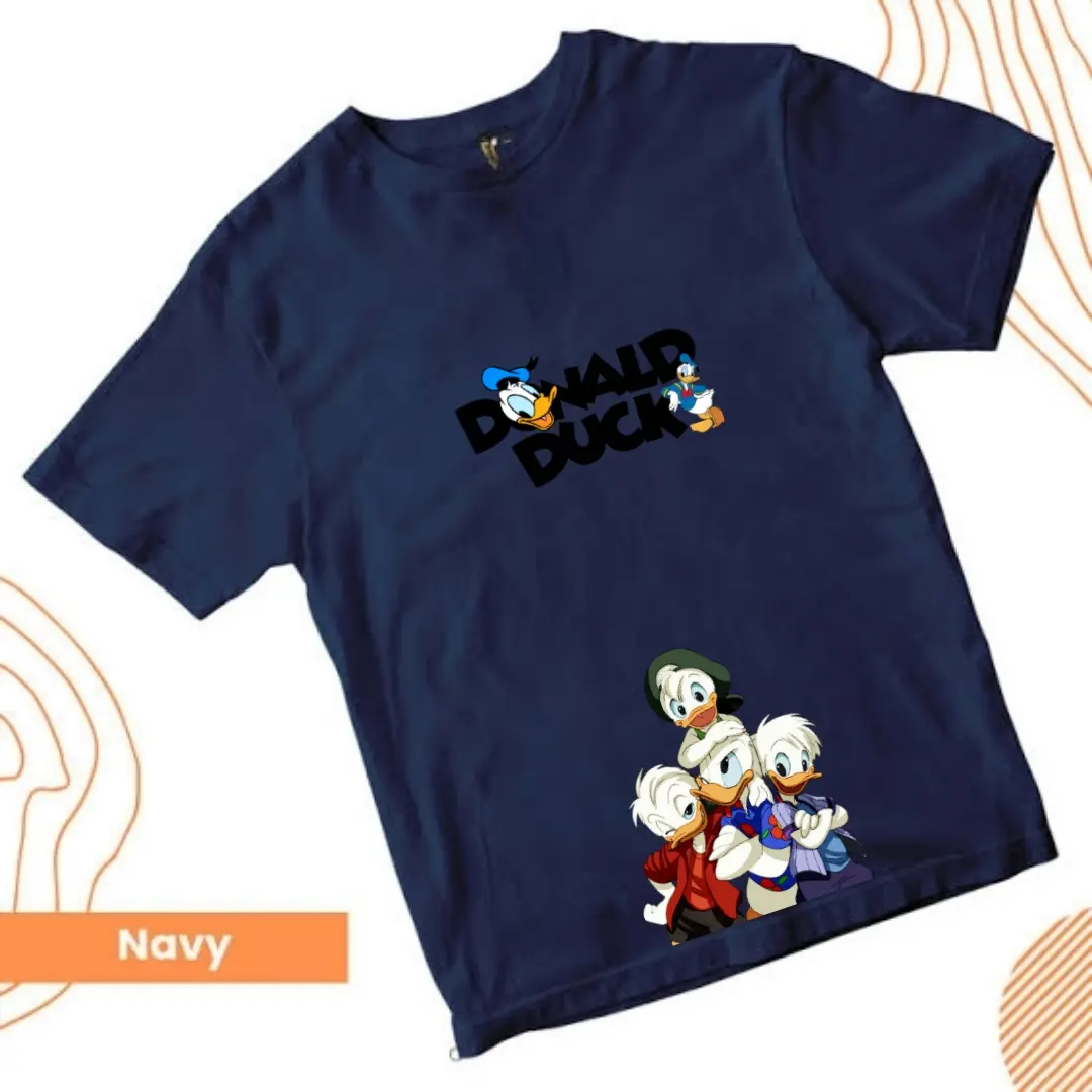 NEWSAMTREEMELY kaos donald duck atasan unisex kaos distro anak premium kaos umur 1-10thn