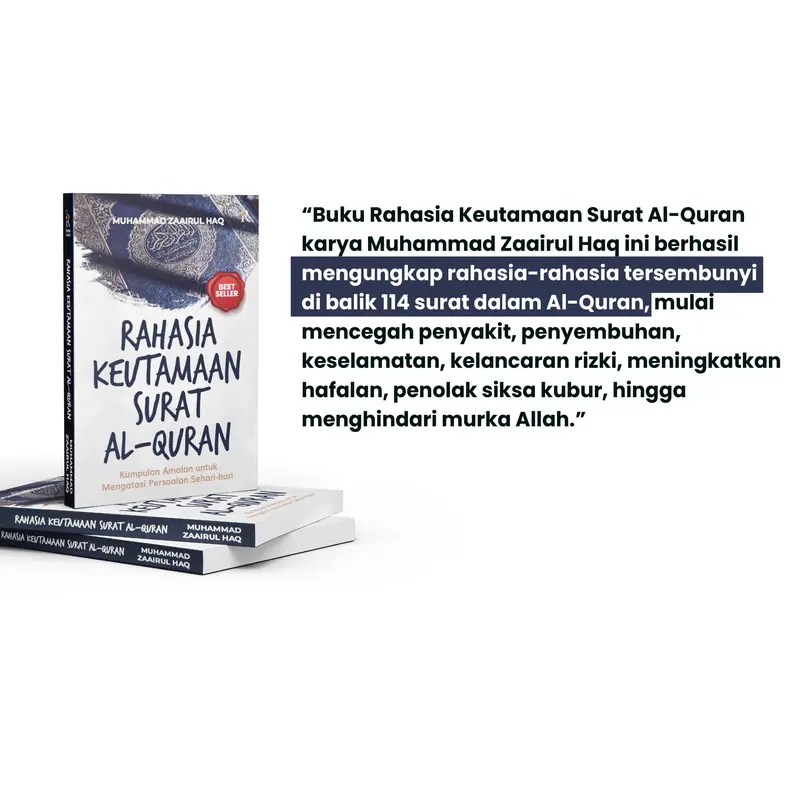 Rene Islam Buku Agama Rahasia Keutamaan Surat al-Quran - Soft Cover karya Muhammad Zaairul Haq 3
