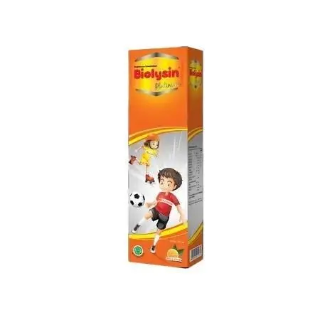 Biolysin Platinum 250 ml - Multivitamin Anak / Biolysin Syrup Rasa Jeruk 1