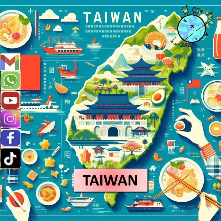 TAIWAN UNLIMITED DATA SIM CARD (1GB DAILY AND 5GB / 10GB / 20GB) High Speed 4G DATA (3-30days)