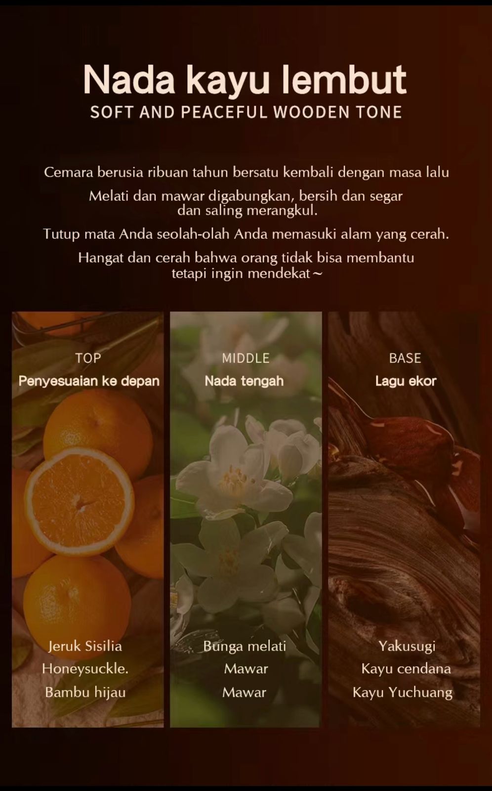 YZS Parfum Wanita  – Aroma Segar, Tahan Lama 12 Jam, Bebas Alkohol, Cocok untuk Sehari-hari Bunga Lemon Perfume Wangi Pria Wanginya Farpum Kuku Wajah Alis Toner Telinga Kumis Kuping Tatto Hidung Laundry Long Hour