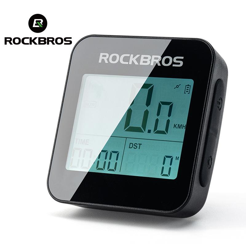  Đồng Hồ Tốc Độ GPS Thông Minh ROCKBROS Dành Cho Xe Đạp Leo Núi Và Xe Đạp Đường Trường Chống Nước IPX6 Đèn Nền Máy Tính Đi Xe Đạp Nhẹ Bằng Nhựa ABS Không Dây Thời Lượng Pin Dài 20 Giờ Đồng Hồ Tốc Độ Xe Đạp Có Giá Đỡ 