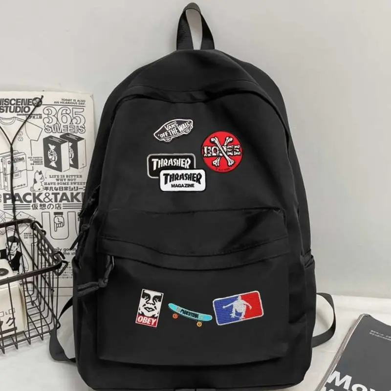 Tas Ransel Distro Original / Tas Backpack Unisex Keren Style 2024 / Tas Motif Kekinian/eL online store 0
