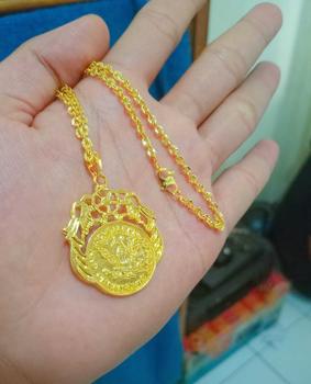 Product Review of Kalung Nuri Liontin Koin Terbuat dari bahan koin logam 1991-1992 Anti Karat from F**2 1