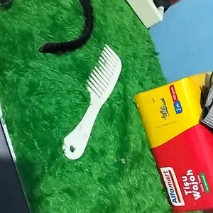 Taplak kulkas ukuran 100×50 cm bulu rasfur / Taplak kulkas bulu rasfur Dekorasi Abu Biru Hijau