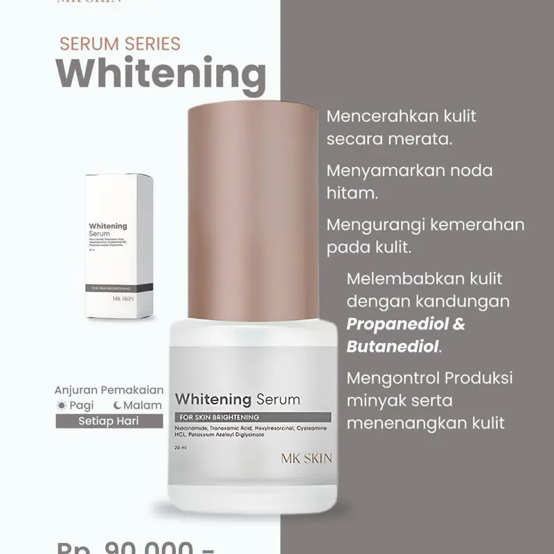 WHITENING SERUM MK SKIN Mencerahkan Memudarkan 1