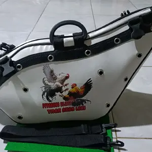 TAS AYAM JAGO "PETARUNG SEJATI TIDAK PERNAH LARI" TAS SELEMPANG TAS KISA