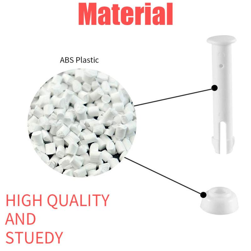 12/24 Pcs Plastic Pool Joint Pins Extra Rubber Seals Pool Replacement Parts Pool Accessories Cap Swimming Parts Cap Tools 3