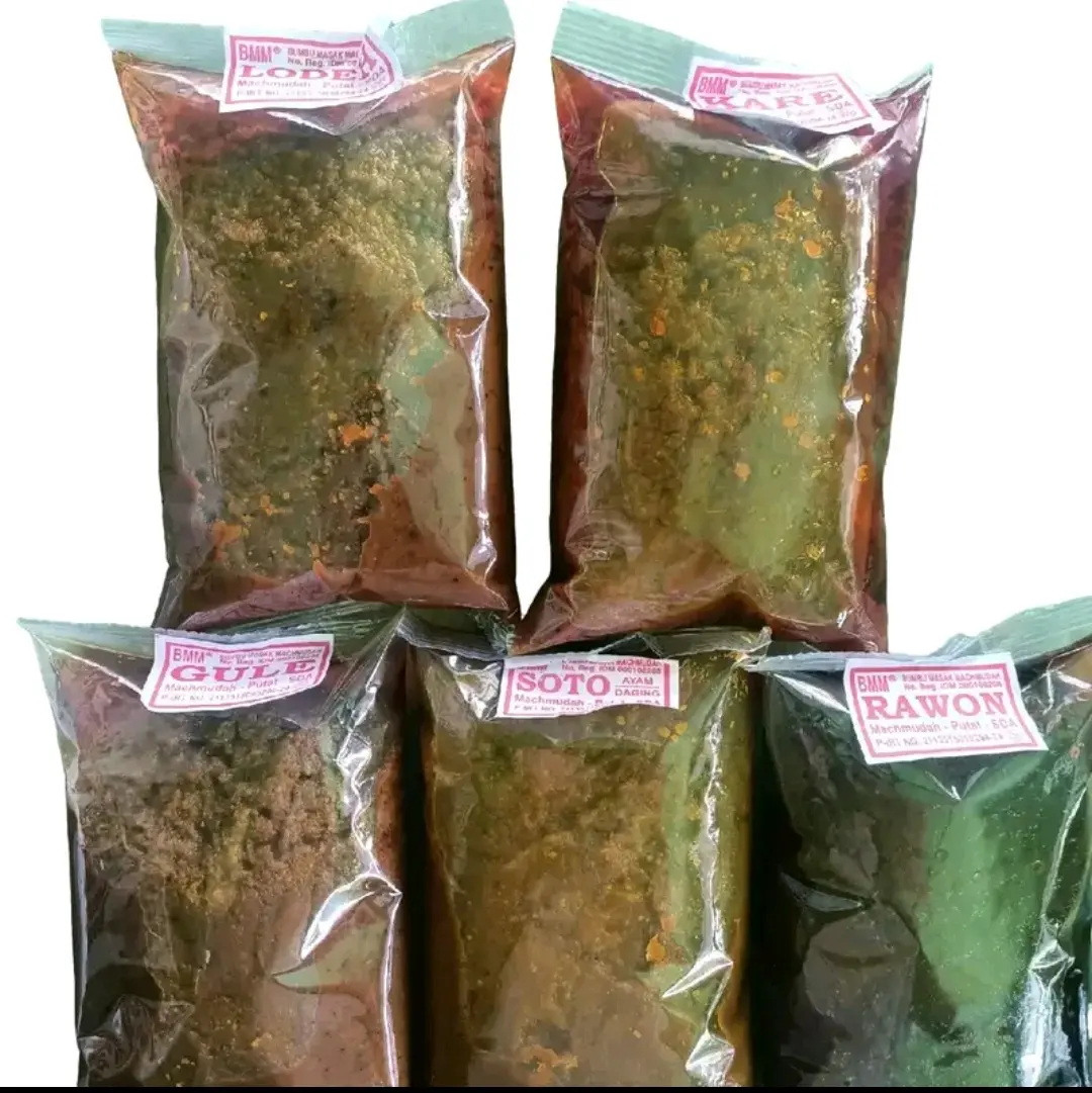 BMM ukuran 500g lebih hemat dengan varian soto, rawon, gule, nasgor, kare, opor