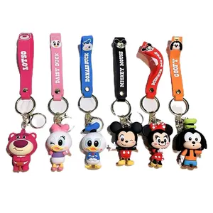 Gantungan Kunci Micky Mouse Minne Mouse Donal Bebek Couple Cowo Cewe Souvenir Kado Hadiah
