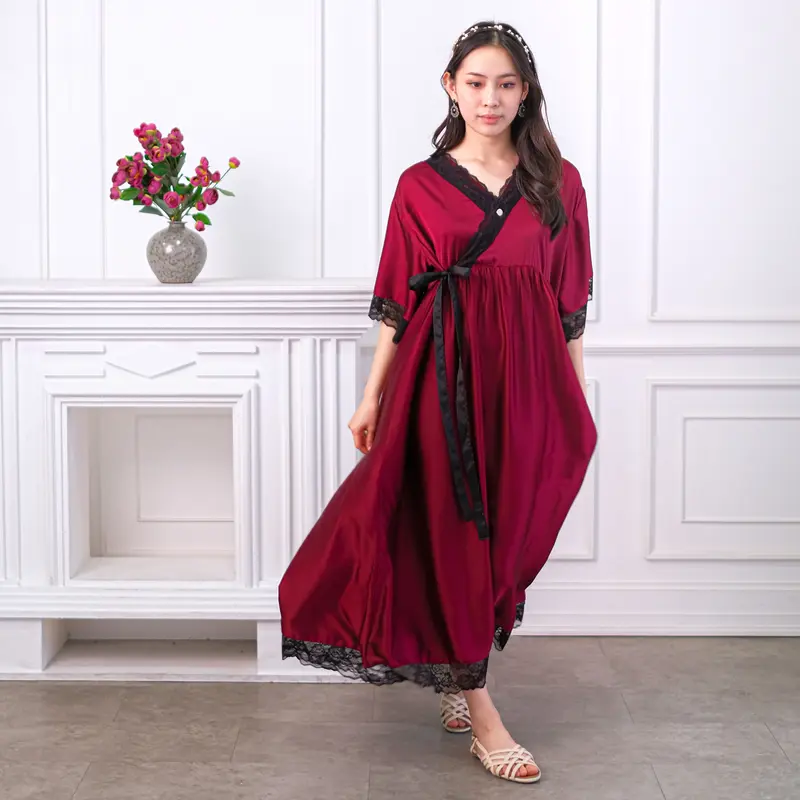LADYBYDIANA MONALISA KIMONO Dailywear Ala Korea Bahan Silk Premium Busui Friendly Nyaman & Adem 4
