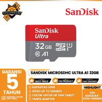Gambar SanDisk microSDHC Ultra A1 32GB 120MB/s Class 10 UHS-I - (SDSQUA4-032G-GN6MN) dari GGSTORESBY Kota Surabaya 1 Tokopedia