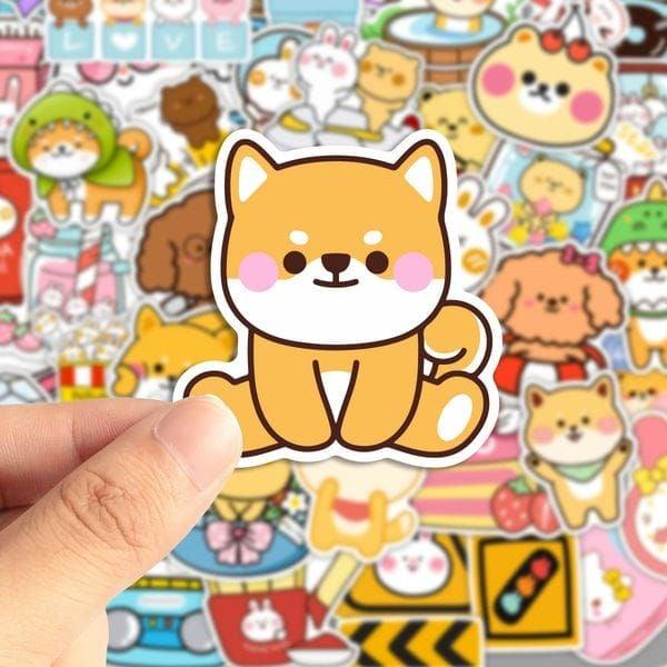 QUÀ TẶNG 3 ( 1 HÌNH Sticker Hoạt Hình Ngộ Nghĩnh HÌNH NGẪU NHIÊN )