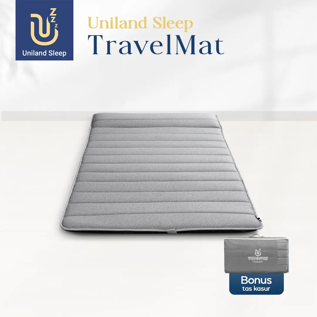 Uniland Sleep Kasur Lipat  90x200 / Travel Bed Mattress Bonus Tas
