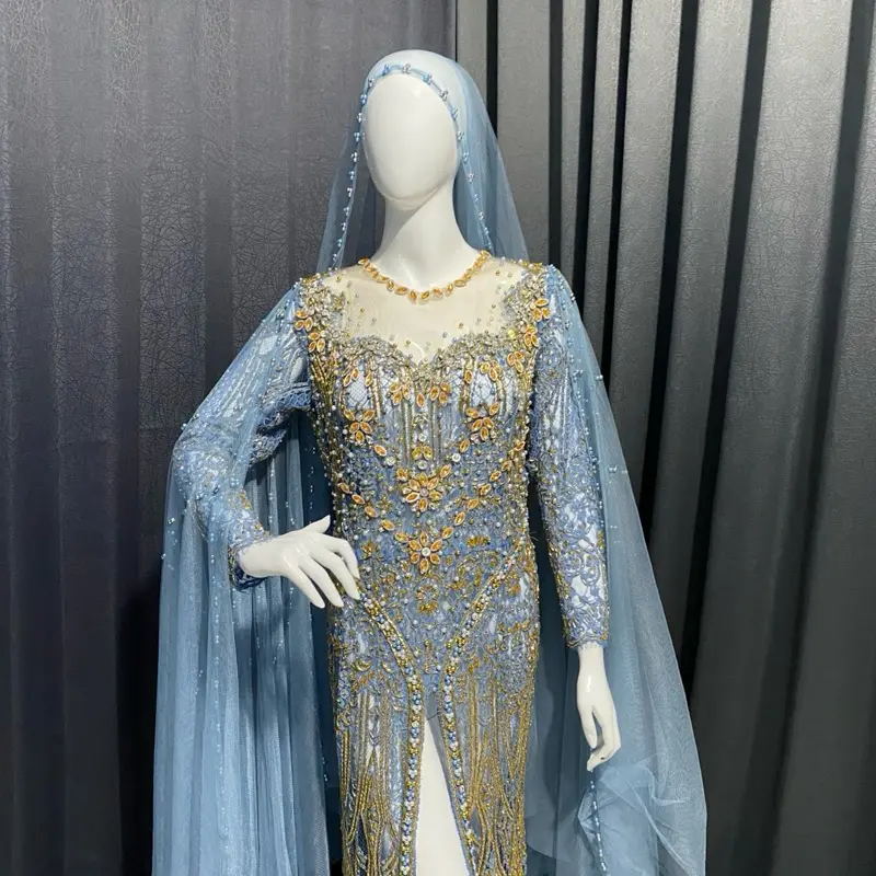 Kebaya pengantin wanita / slim dress / wedding dress 7