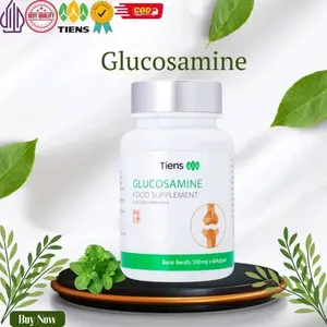 Glucosamine Tiens Vitamin Tulang Lutut Dan Sendi Dewasa & Lansia Glucosamin Original 60 Kapsul