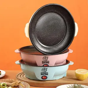 Panggangan Listrik Nampan Pemanggang Elektrik Multifungsi Cooker Bbq Panci Listrik Anti Lengket Wajan Penggorengan Listrik Panggang Kue Panggang Alat Dapur Memasak Import Premium Berkualitas Terlaris