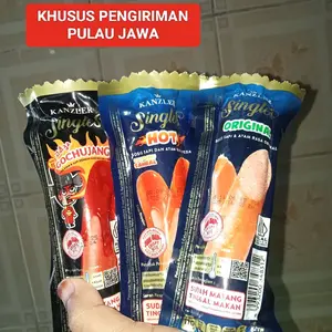 Kanzler Single 65gram  1box isi 12pcs Sosis Siap Makan Enak - Makanan Beku - Food, Odeng, Frozen, Baso