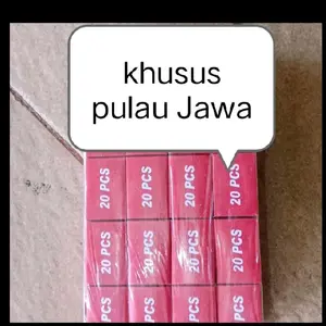 promo {B 1X} kotak merah isi 20 pcs