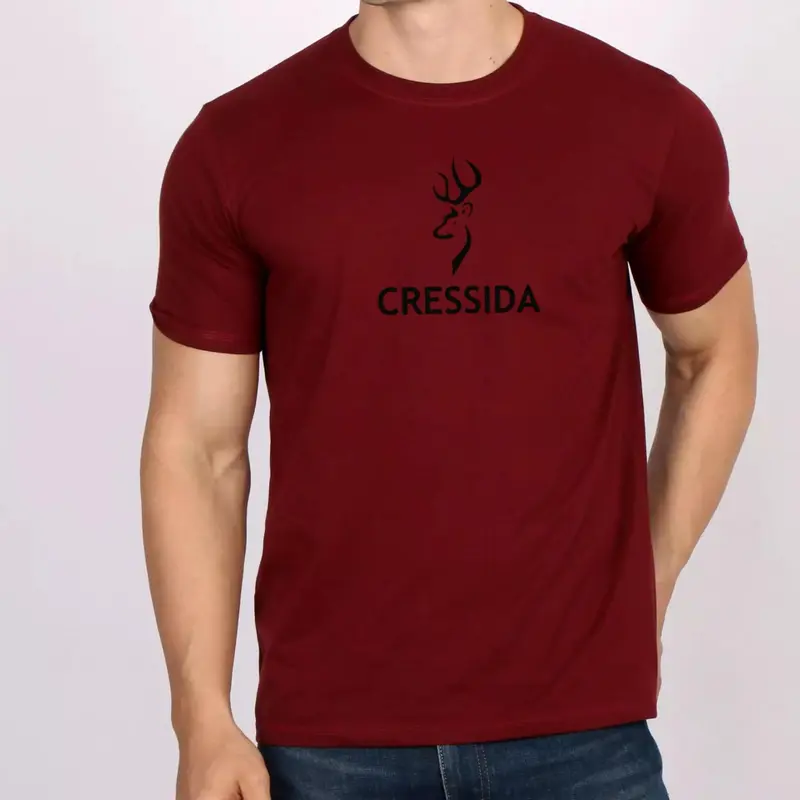 Kaos Cresida Lengan Pendek Oblong Pria Bahan Katun Combed 30s Tshirt - Nyaman & Stylish 2