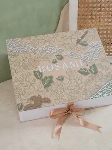 Box Hampers Elegan by Bosami Batik - Kotak Hadiah - Hardbox Premium - Packaging Extra (BOX ONLY)
