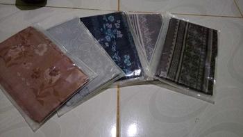 Product Review of Hijab Buckle Scarves Pouch ( ISI 5 ) Segiempat Motif Printing Voal Muslim Kerudung from s**a 0