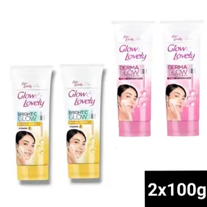 (PAKET ISI 2) Glow & Lovely Facial Foam 100gr
