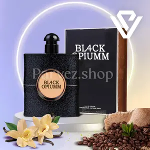 Black Opiumm Parfum EDP - 90 ML Wangi Unisex untuk Pria & Wanita (Import Premium)