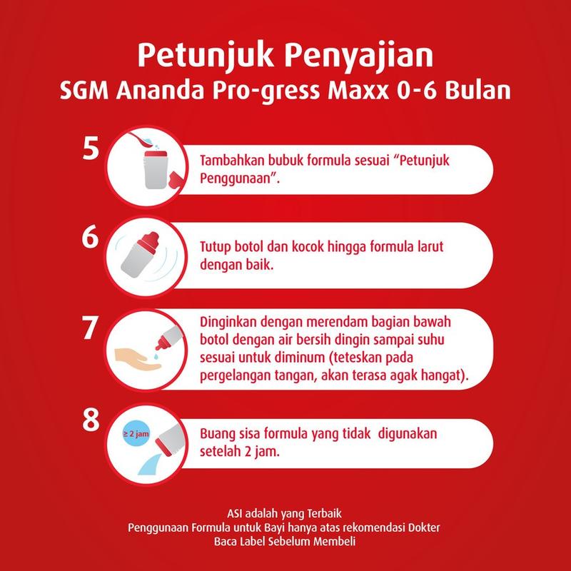 600GR SGM Ananda 0-6 Bln I Susu Formula Bayi 3