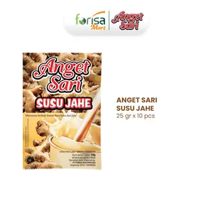 Anget Sari Susu Jahe Minuman Rempah Serbuk Renceng - 10x25 gr