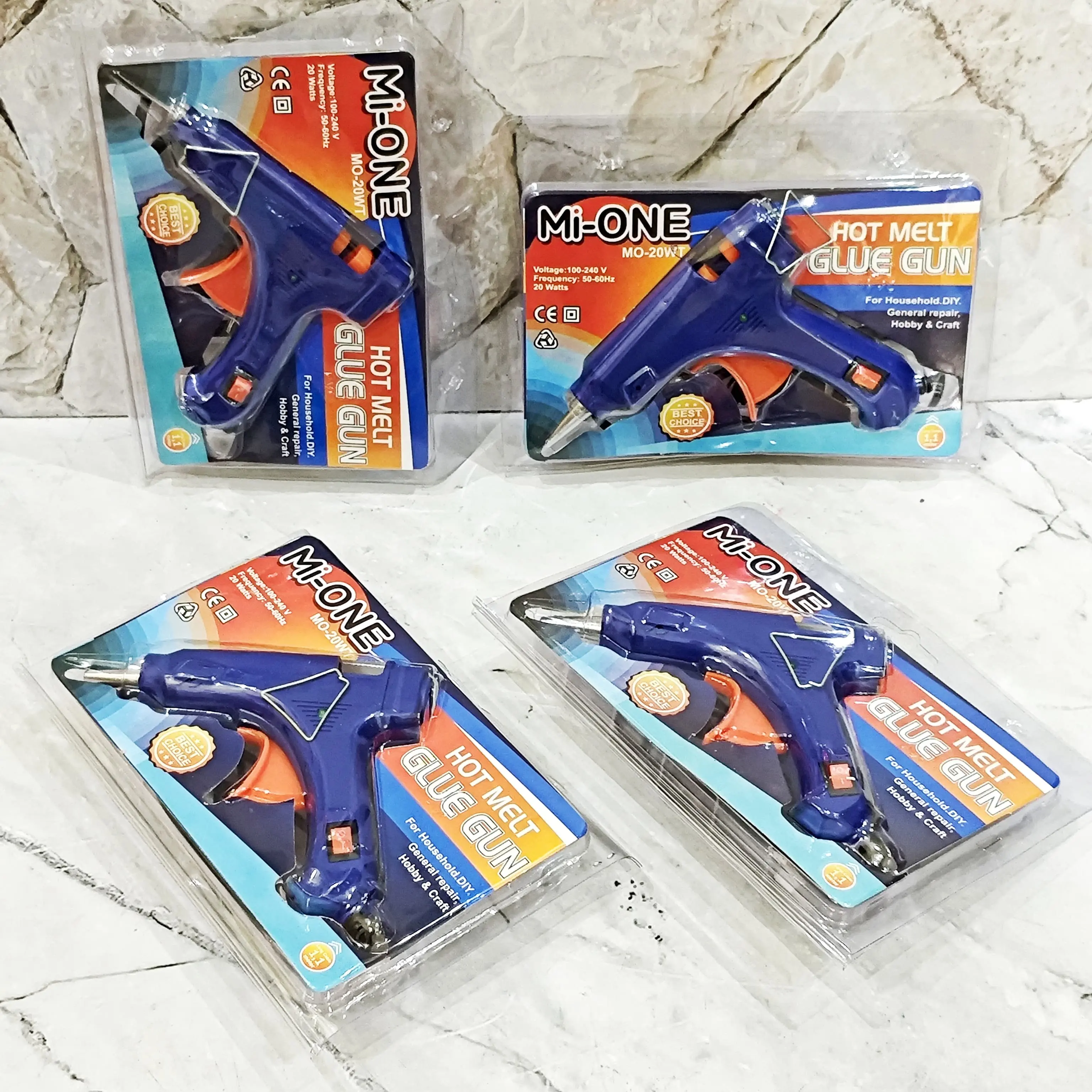 SATUAN ( 1 PCS ) Hot Melt Glue Gun Alat Lem Tembak Kecil 20w On Off Alat Lem Bakar 20 Watt On Off