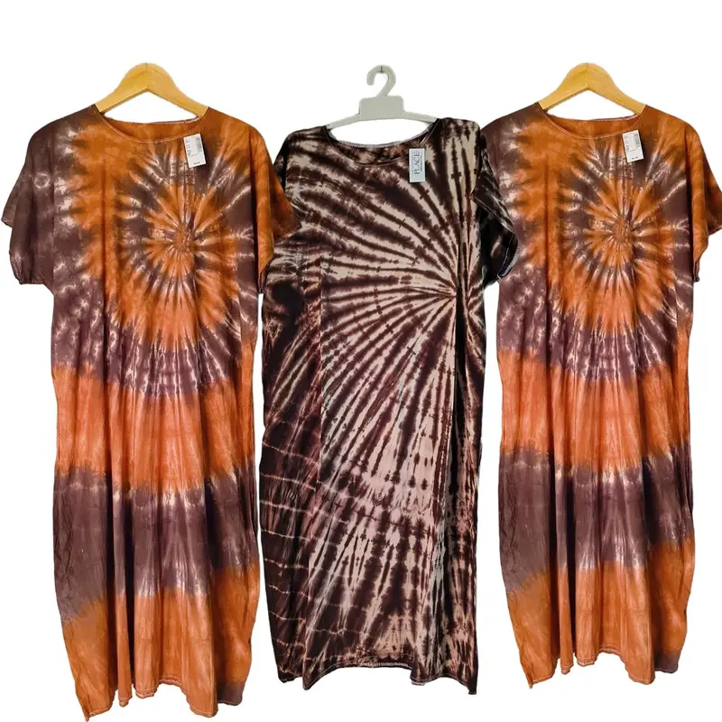 Daster Kaos Rayon Nyaman untuk Santai dan Tampil Cantik , Motif Baju tye dye Kain Rayon Katun Variasi 0