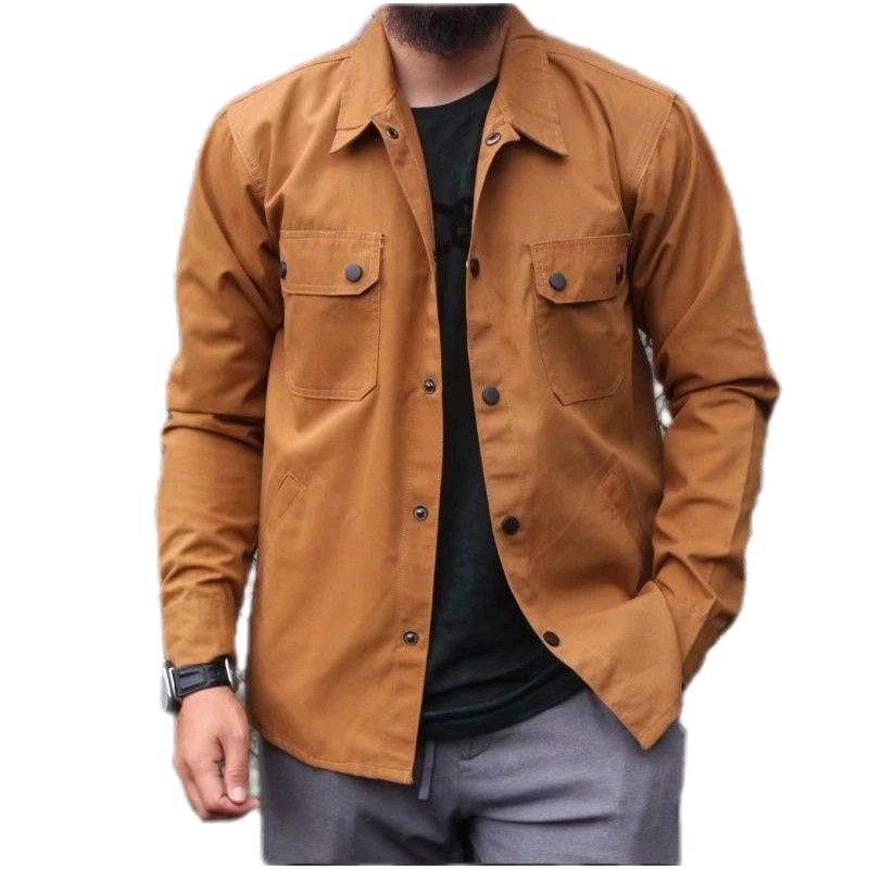 Kemeja Trucker Semi Parka Pria Cassual Premium Ready Ukuran S-XXXL 3