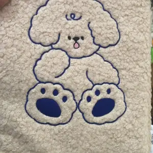 Universal Tas Sleeve Tab Pouch Bag Cute Lembut Wol Bergambar Animal Compatible For iPad Huawei Matepad Samsung 9-11 Inch Soft Premium Berkualitas